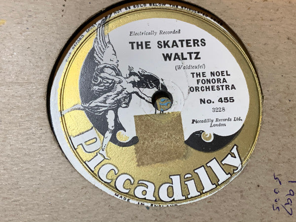 The Noel Fonora Orchestra : The Skaters Waltz / Destiny Waltz (Shellac, 10")