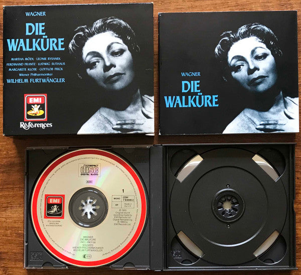 Richard Wagner - Martha Mödl · Leonie Rysanek · Ferdinand Frantz · Ludwig Suthaus · Margarete Klose · Gottlob Frick · Wiener Philharmoniker · Wilhelm Furtwängler : Die Walküre (3xCD, Album, Mono, RE, RM + Box, Sli)