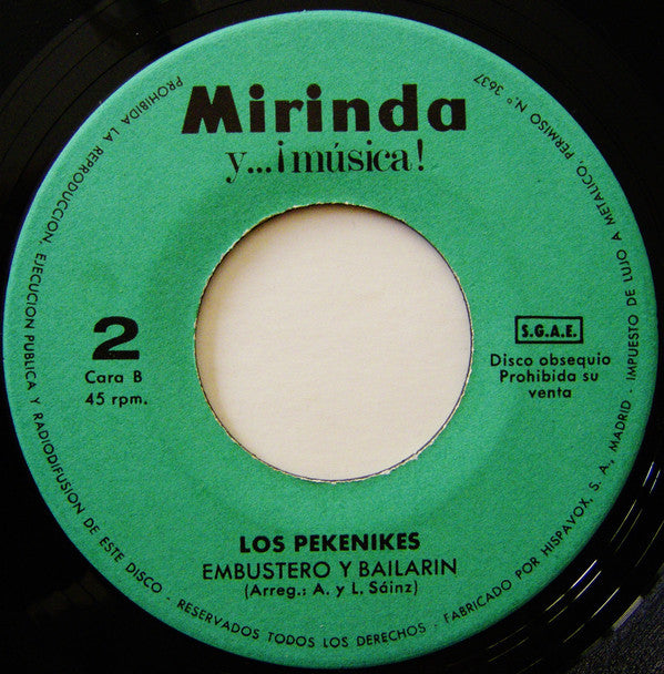 Los Pekenikes : Hechizo / Embustero Y Bailarin (7", Single, Promo)
