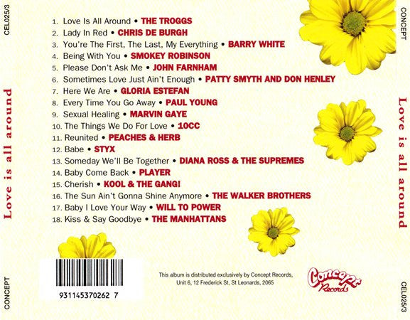Various : Love Is All Around (CD, Comp)