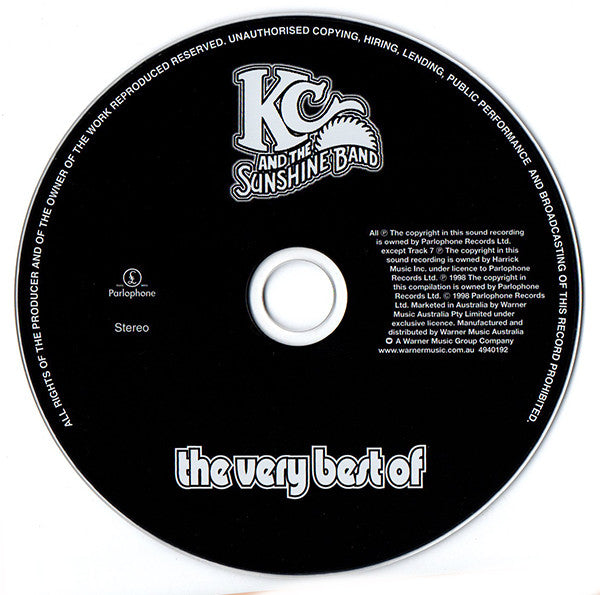 KC & The Sunshine Band : The Very Best Of (CD, Comp, RE)