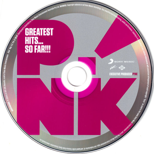 P!NK : Greatest Hits... So Far!!! (CD, Comp, RE)