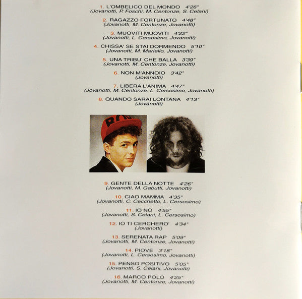 Jovanotti : Lorenzo 1990-1995 Raccolta (CD, Comp, RE)