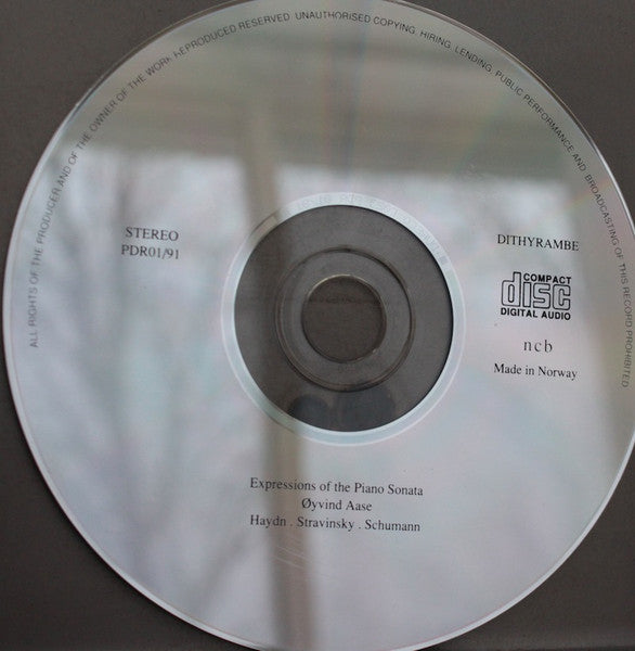 Øyvind Aase : Expressions Of The Piano Sonata (CD, Album)