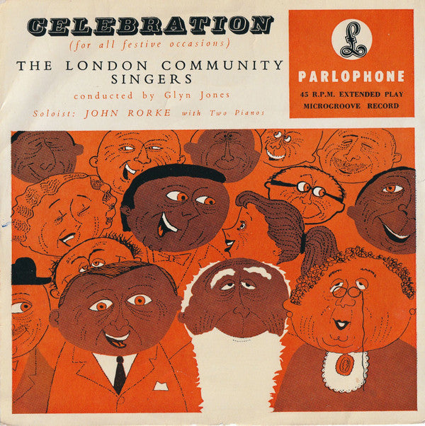 The London Community Singers : Celebration (For All The Festive Occasions) (7", EP)