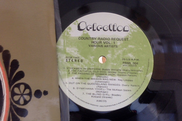 Various : Country Radio Request Hour, Volume One (LP, Comp)