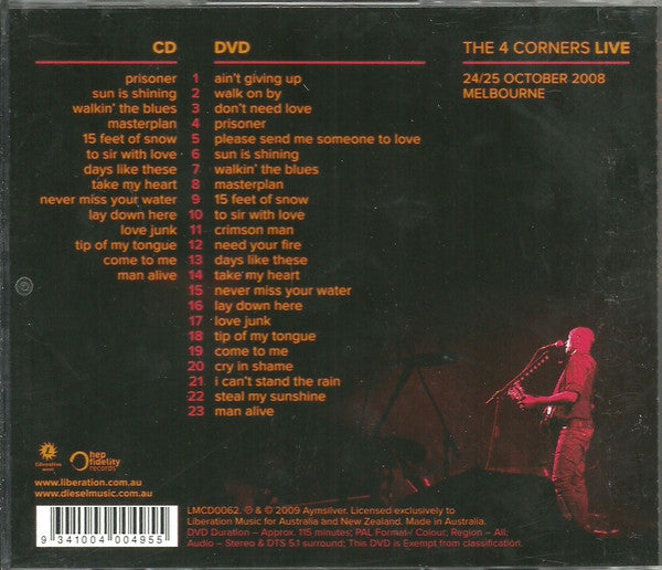Diesel (3) : The 4 Corners Live (CD, Album + DVD-V, PAL)