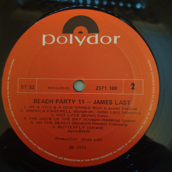James Last : Beachparty 2 (LP, Album)