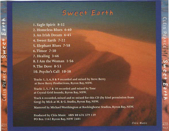 Cléis Pearce* : Sweet Earth (CD, Album)