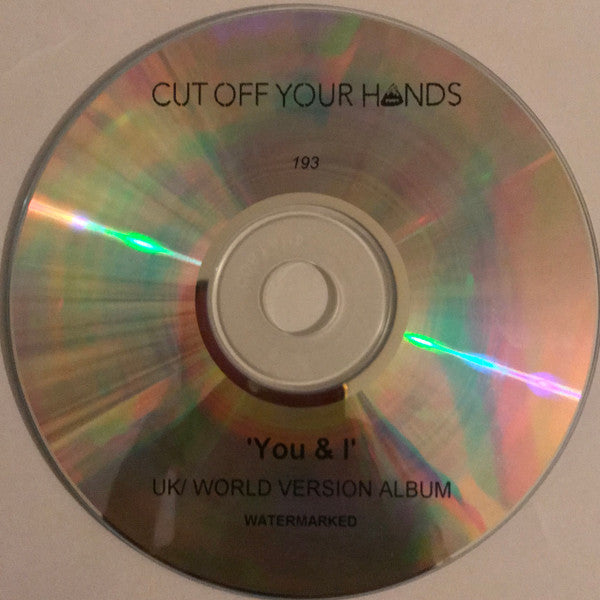Cut Off Your Hands : You & I (CD, Album, Promo, Wat)