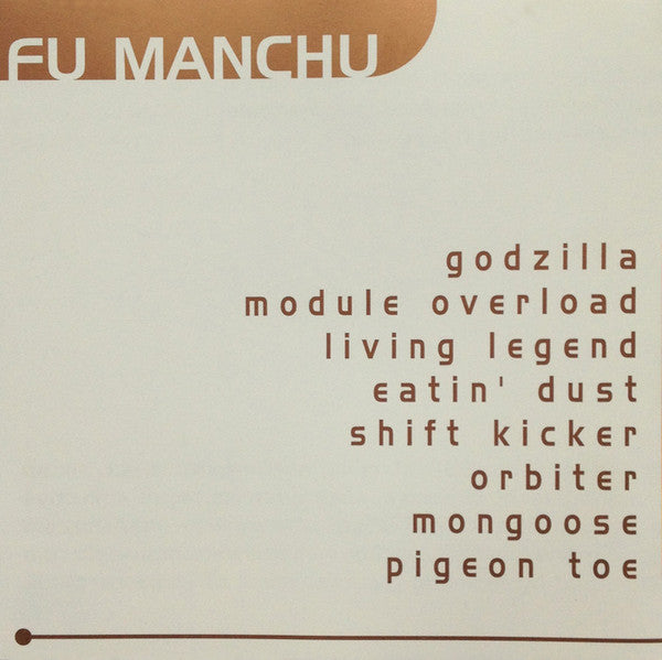 Fu Manchu : Eatin' Dust (CD, Album)