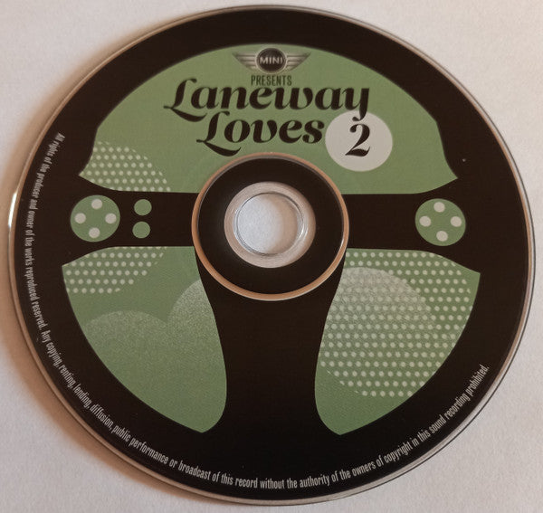 Various : Mini Presents Laneway Loves 2 (CD, Album, Comp)