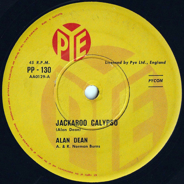 Alan Dean (2) : Jackaroo Calypso (7", Single)