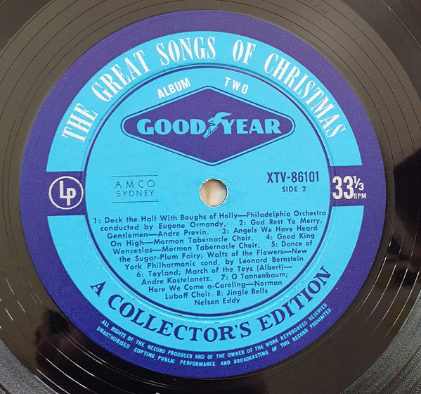 Various : The Great Songs Of Christmas (LP, Album, Comp)