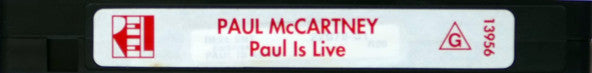 Paul McCartney : Paul Is Live - In Concert On The New World Tour (VHS, PAL)