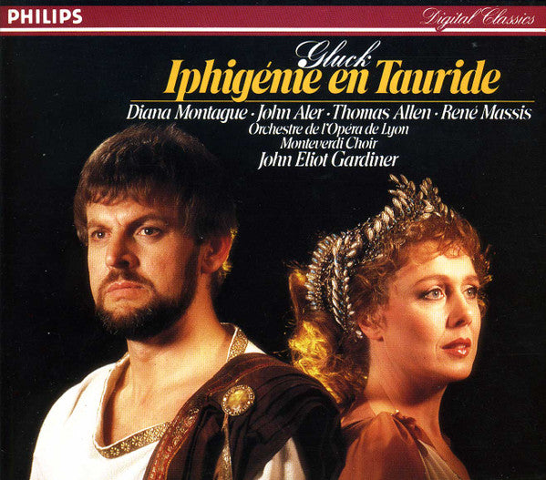 Gluck* - Diana Montague • John Aler • Thomas Allen • René Massis • Orchestre De L'Opéra De Lyon • Monteverdi Choir* • John Eliot Gardiner : Iphigénie En Tauride (2xCD, Album + Box, Sli)