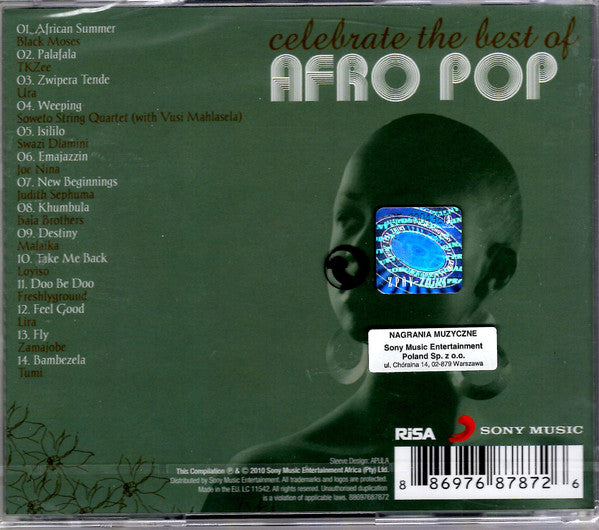 Various : Celebrate The Best Of Afro Pop (CD, Comp)