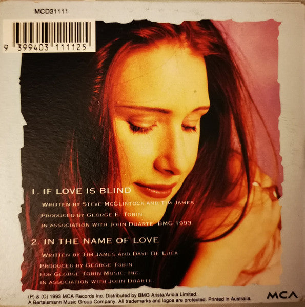 Tiffany : If Love Is Blind (CD, Single)