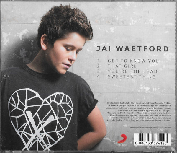 Jai Waetford : Get To Know You (CD, EP)
