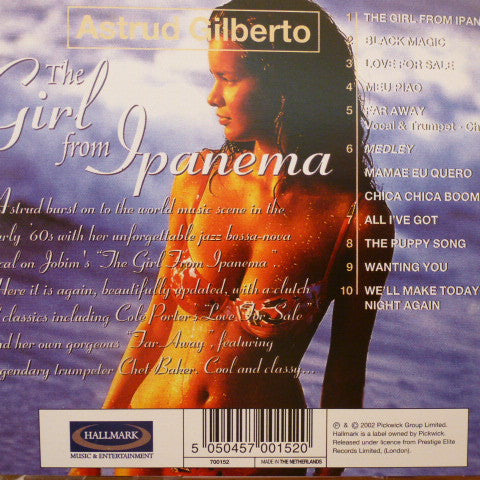 Astrud Gilberto : The Girl From Ipanema (CD, Album, RE)