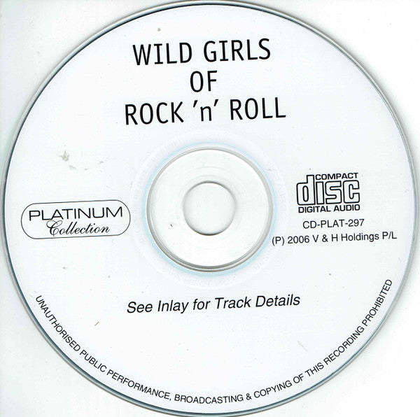 Various : Wild Girls of Rock 'N' Roll (CD, Comp)