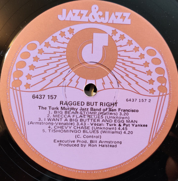 Turk Murphy's Jazz Band : Ragged But Right (LP)