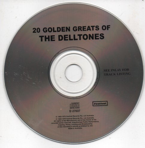The Delltones : 20 Golden Greats (CD, Comp)