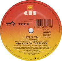New Kids On The Block : Tonight (7", Single)