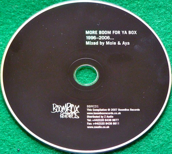 Mole & Aya : More Boom For Ya Box (1996-2006...) (CD, Comp, Mixed)