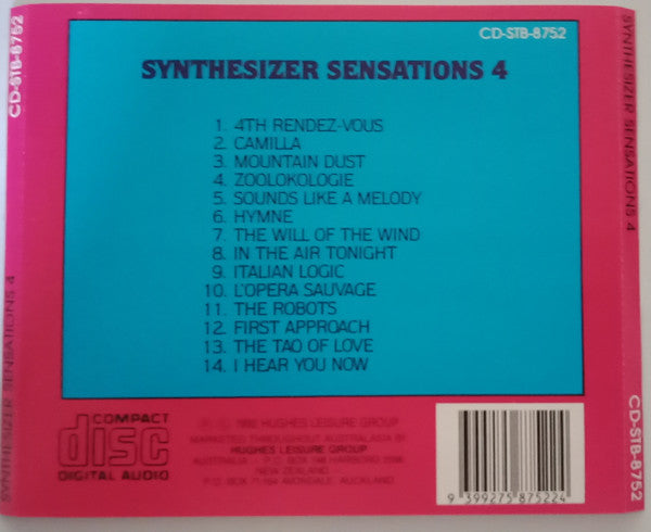 Galactic Sounds Unlimited : Synthesizer Sensations 4 (CD, Comp)