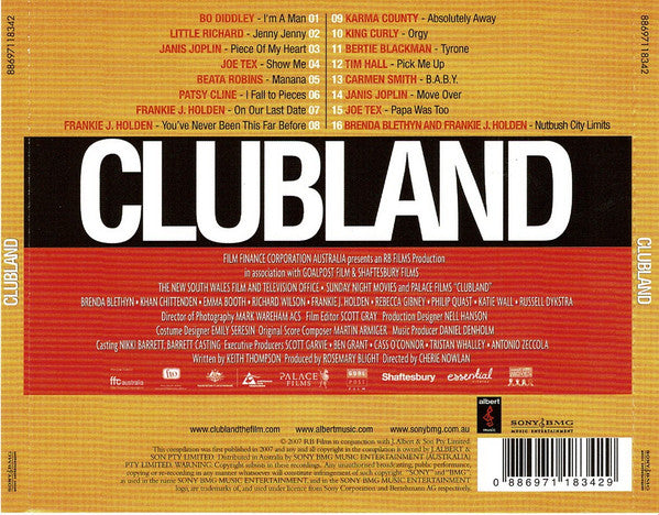 Various : Clubland (CD, Comp, OST)