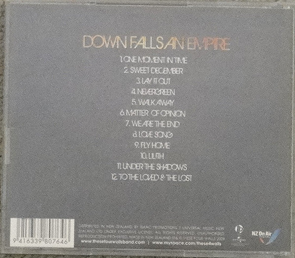 These Four Walls : Down Falls An Empire (CD, Album)