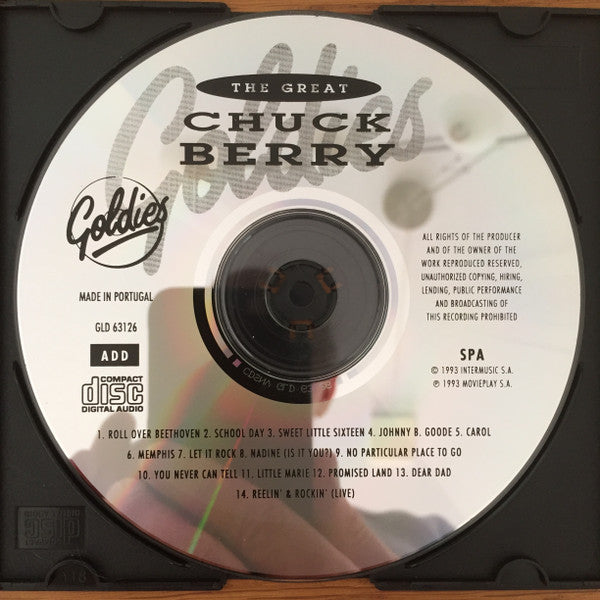 Chuck Berry : The Great (CD, Comp)