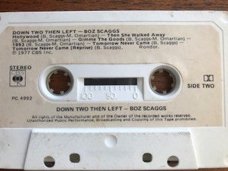 Boz Scaggs : Down Two Then Left (Cass)
