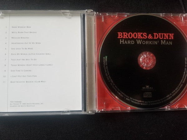 Brooks & Dunn : Hard Workin' Man (CD, Album, RE)