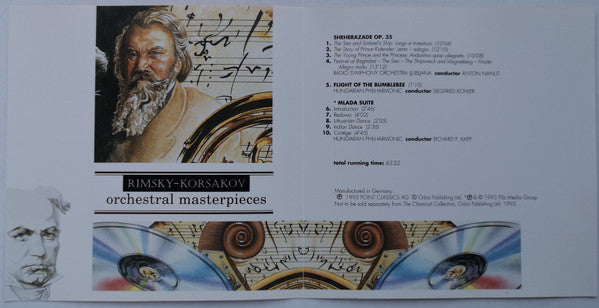 Rimsky-Korsakov* : Orchestral Masterpieces (CD, Comp)