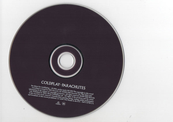 Coldplay : Parachutes (CD, Album)
