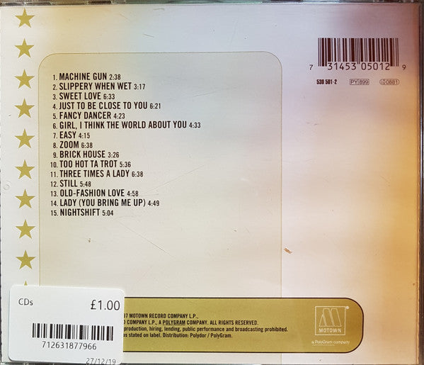 The Commodores* : The Ultimate Collection (CD, Comp, RM, PMD)