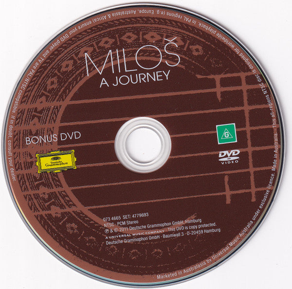 Miloš Karadaglić : The Guitar (CD, Album + DVD-V, Copy Prot., NTSC)