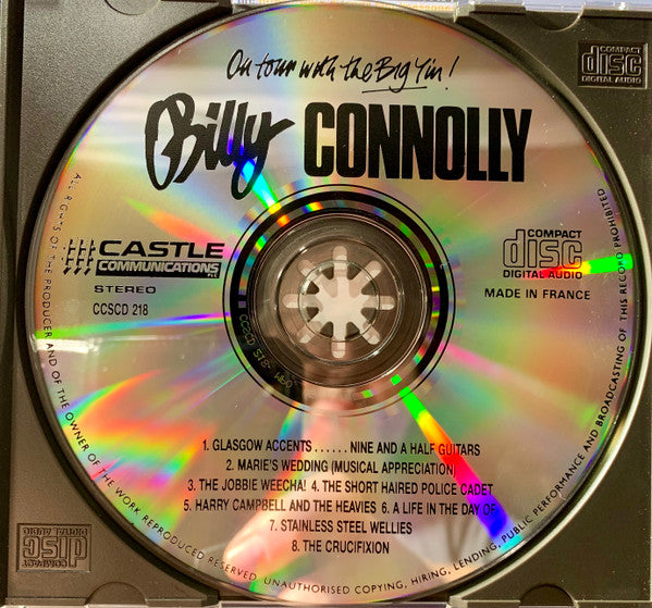 Billy Connolly : On Tour With The Big Yin (CD, Comp)