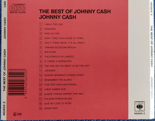 Johnny Cash : The Best Of Johnny Cash (CD, Comp)