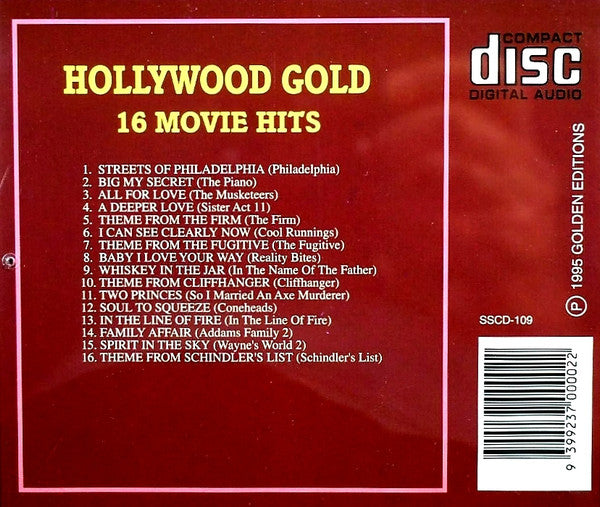Various : Hollywood Gold - 16 Movie Hits (CD, Comp)