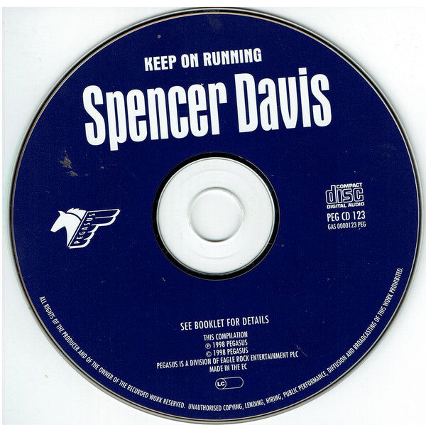 Spencer Davis : Keep On Running (CD, Comp)
