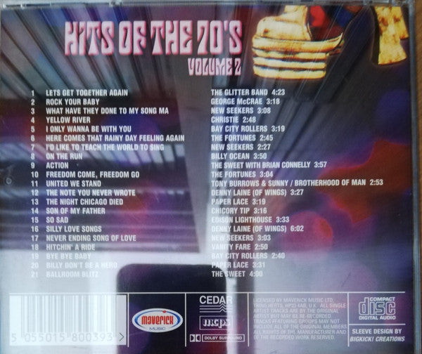 Various : Hits Of The 70's Volume 2 (CD, Comp)
