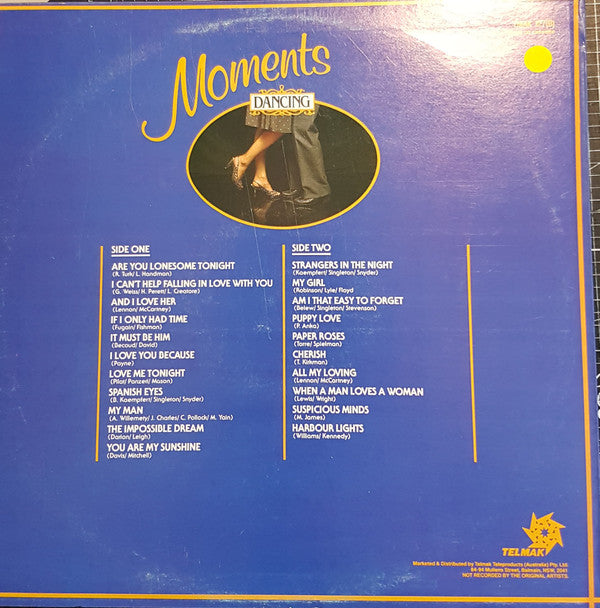Unknown Artist : Moments Dancing (LP, Mono)