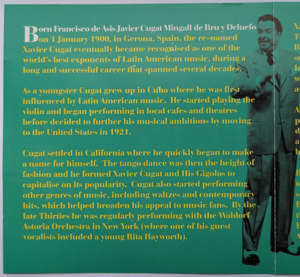 Xavier Cugat : South America, Take It Away! (CD, Album, Comp)