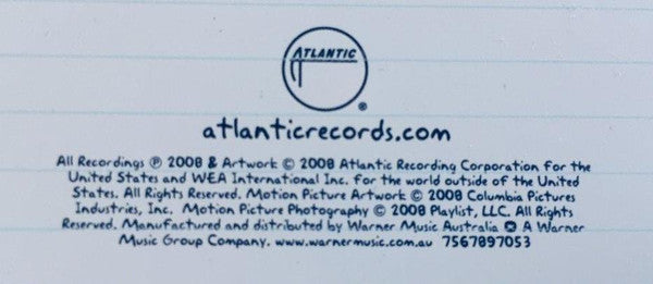 Various : Nick & Norah's Infinite Playlist - Original Motion Picture Soundtrack (CD, Album, Comp)