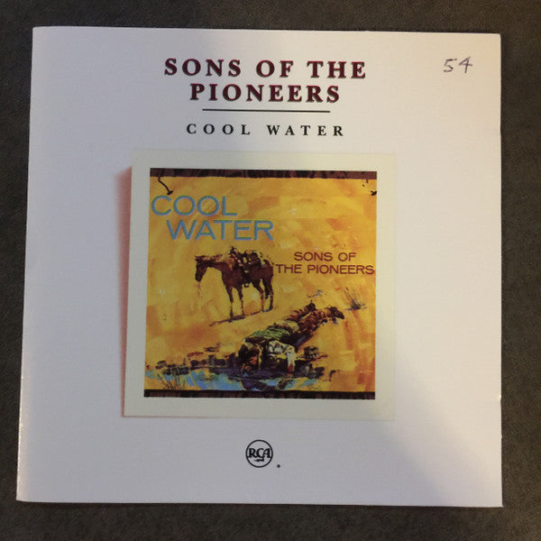 Sons Of The Pioneers* : Cool Water (CD, Album, RE)