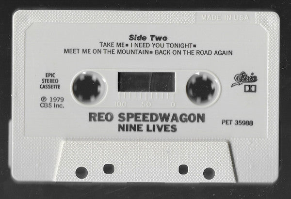 REO Speedwagon : Nine Lives (Cass, Album, RE)