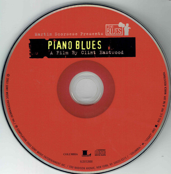 Various : Martin Scorsese Presents The Blues - Piano Blues (CD, Comp)